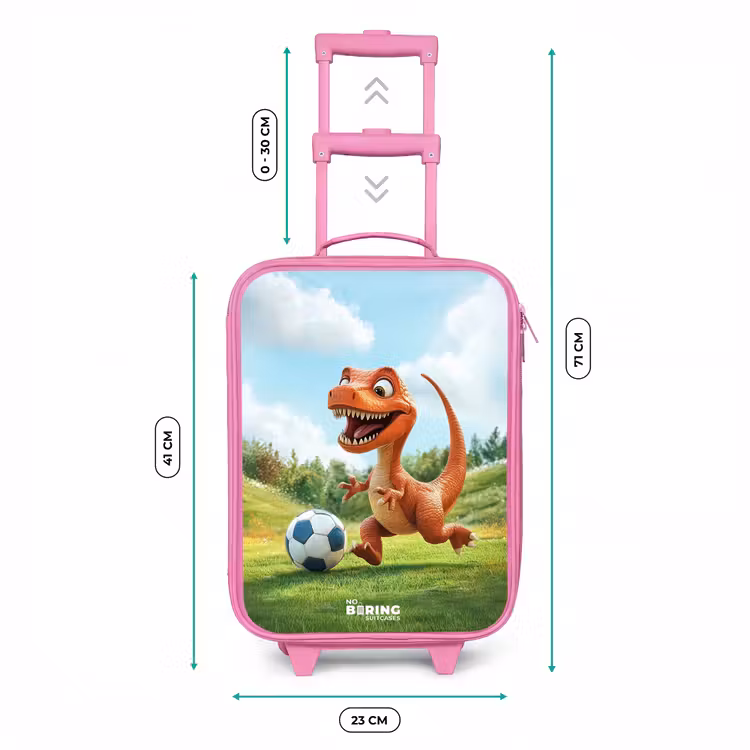 Kinderkoffer Rosa - Fußball - Dino - Sport — 7