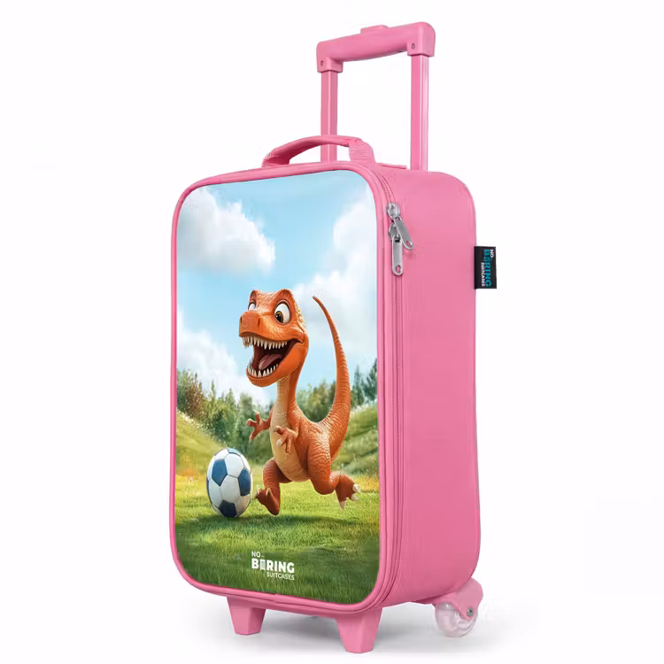 Kinderkoffer Rosa - Fußball - Dino - Sport — 8
