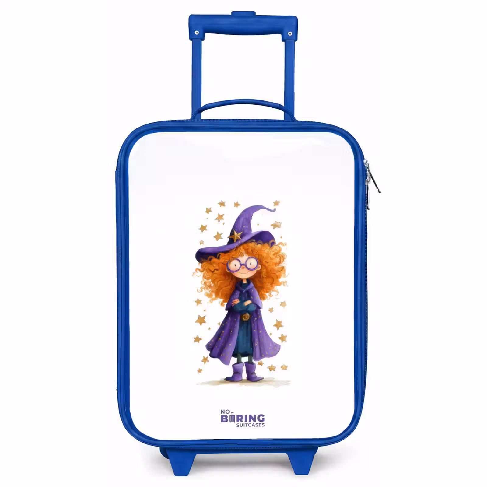 Kinderkoffer Blau - Sternenzauber mit Locken — 1