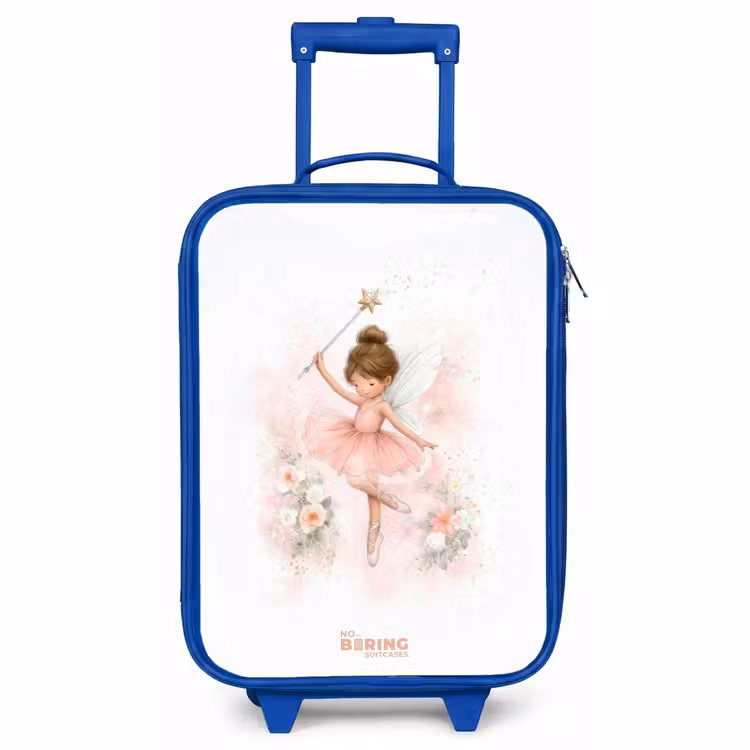 Kinderkoffer Blau - Ballerina Fee in Rosa — 1