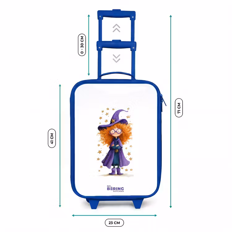 Kinderkoffer Blau - Sternenzauber mit Locken — 7