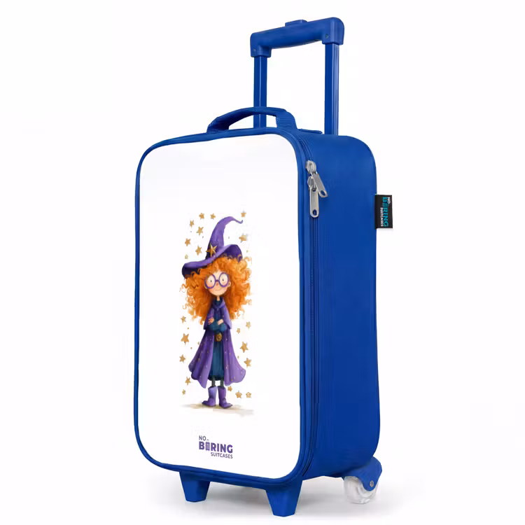 Kinderkoffer Blau - Sternenzauber mit Locken — 8