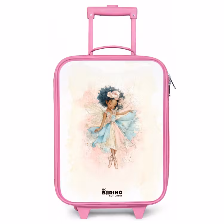 Kinderkoffer Rosa - Elf - Ballett - Farbenfroh — 1