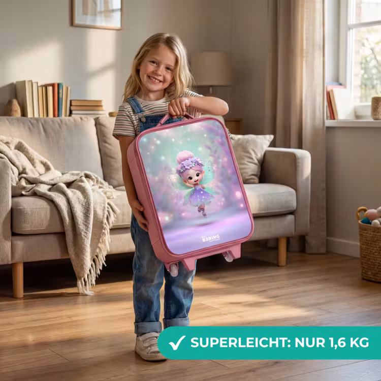 Kinderkoffer Rosa - Elf - Magie — 3