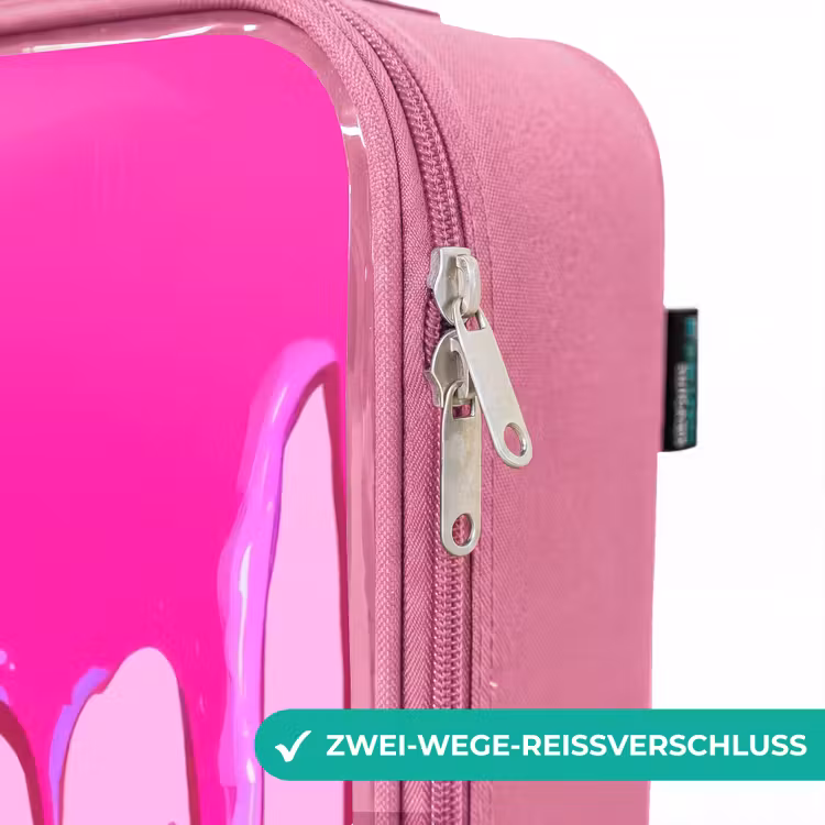 Kinderkoffer Rosa - Farbe - Smiley - Rosa — 5