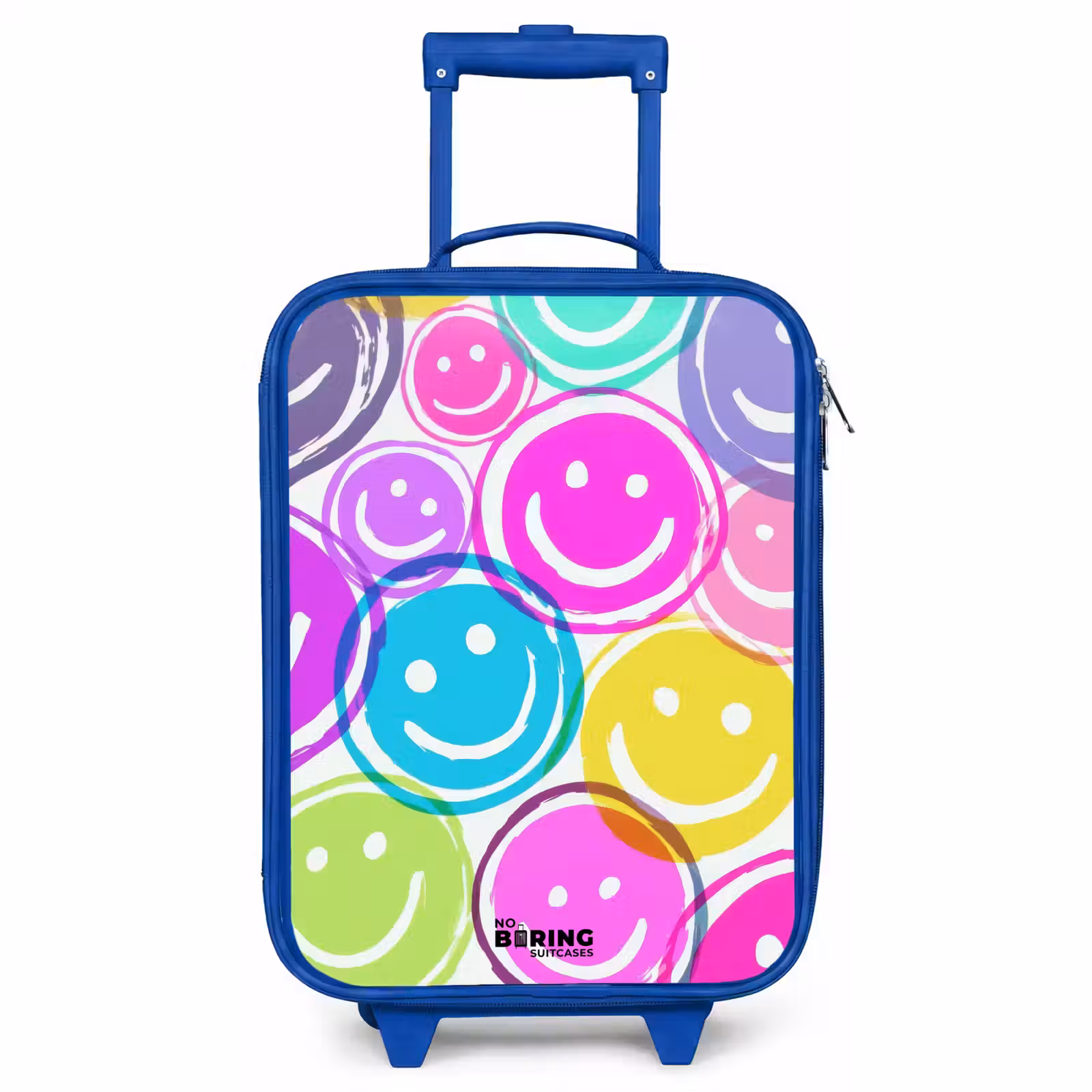Kinderkoffer Blau - Bunte Lächel-Explosion — 1