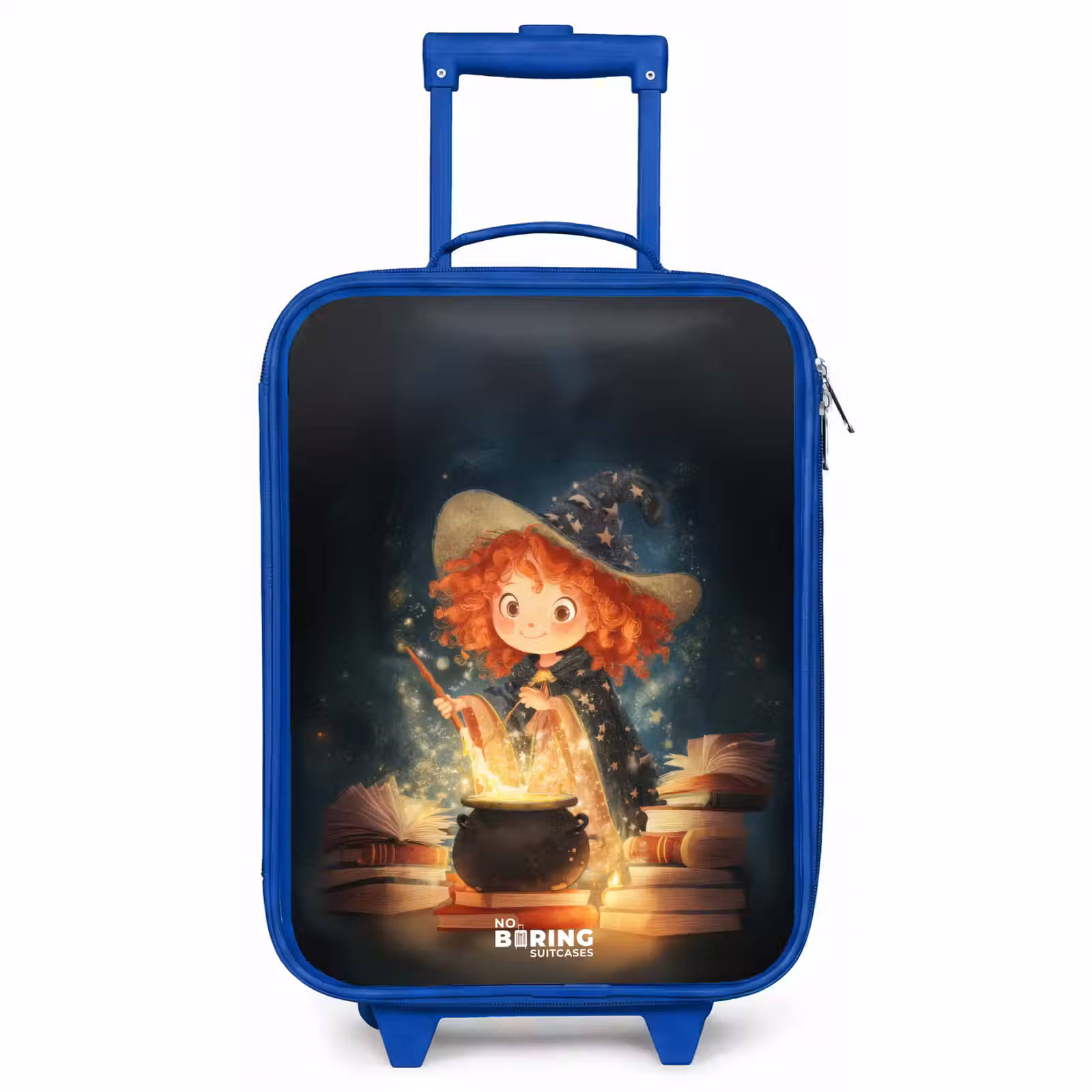 Kinderkoffer Blau - Hexe mit funkelndem Trank — 1