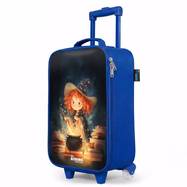 Kinderkoffer Blau - Hexe mit funkelndem Trank — 8