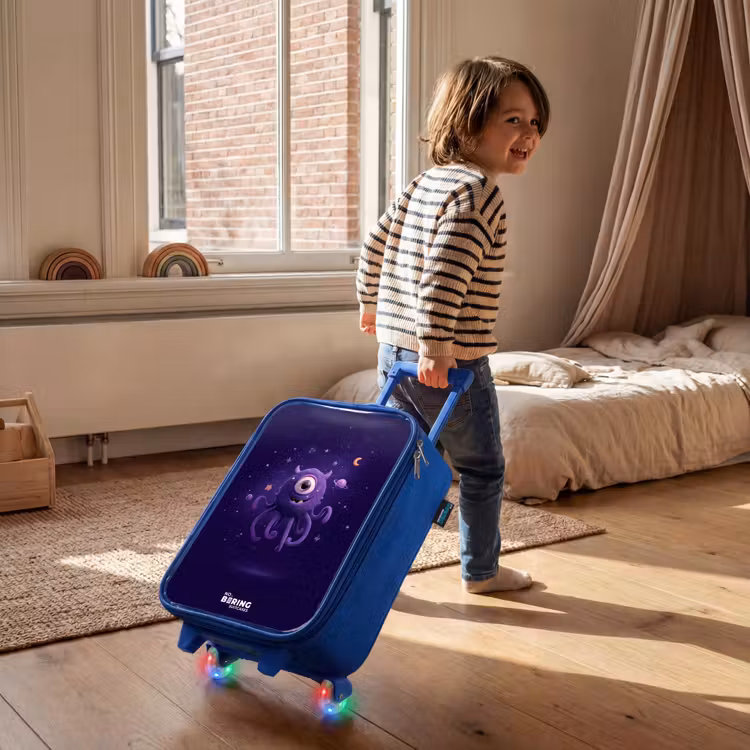 Kinderkoffer Blau - Kosmisches Tentakelmonster — 2