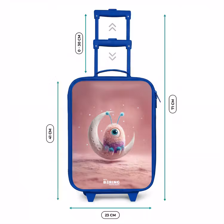 Kinderkoffer Blau - Mondwippe mit Fluffy Weasel — 7