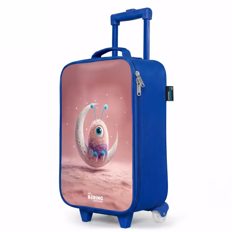Kinderkoffer Blau - Mondwippe mit Fluffy Weasel — 8