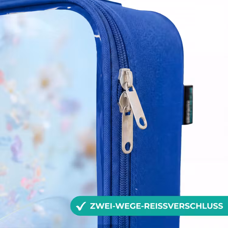 Kinderkoffer Blau - Schmetterling Fee in Flower Air — 5
