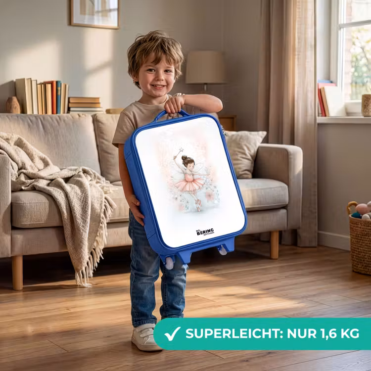 Kinderkoffer Blau - Ballerina - Elfe - Fee — 3