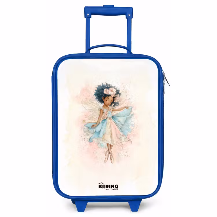Kinderkoffer Blau - Elf - Ballett - Farbenfroh — 1