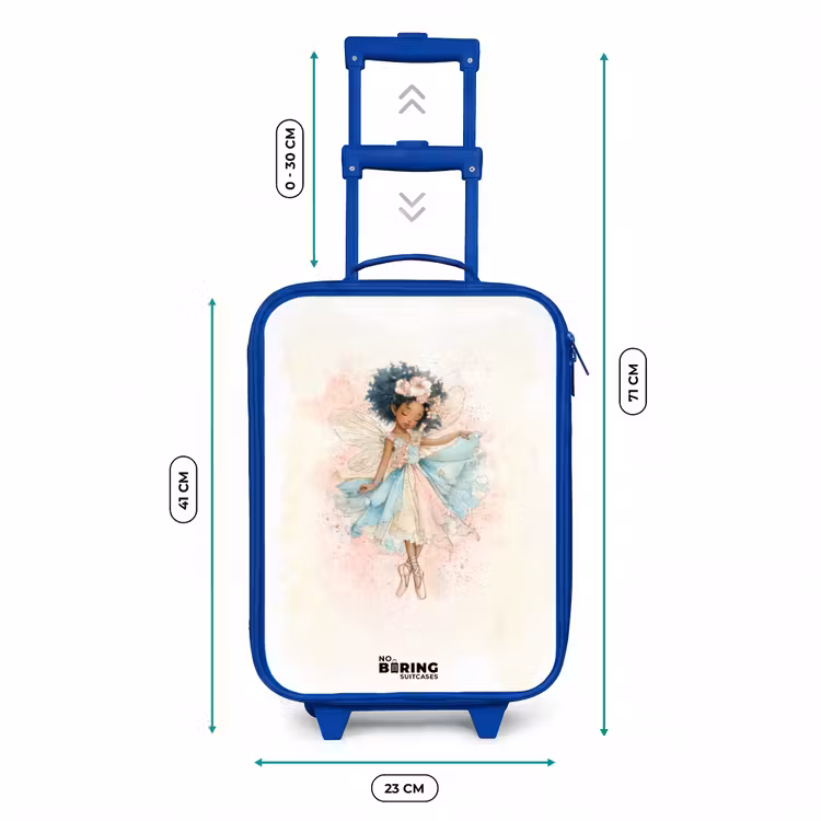 Kinderkoffer Blau - Elf - Ballett - Farbenfroh — 7