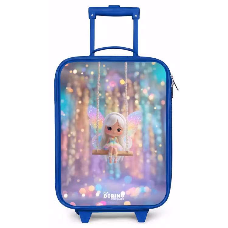 Kinderkoffer Blau - Fee - Elf - Regenbogen — 1