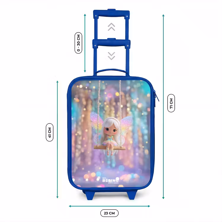 Kinderkoffer Blau - Fee - Elf - Regenbogen — 7