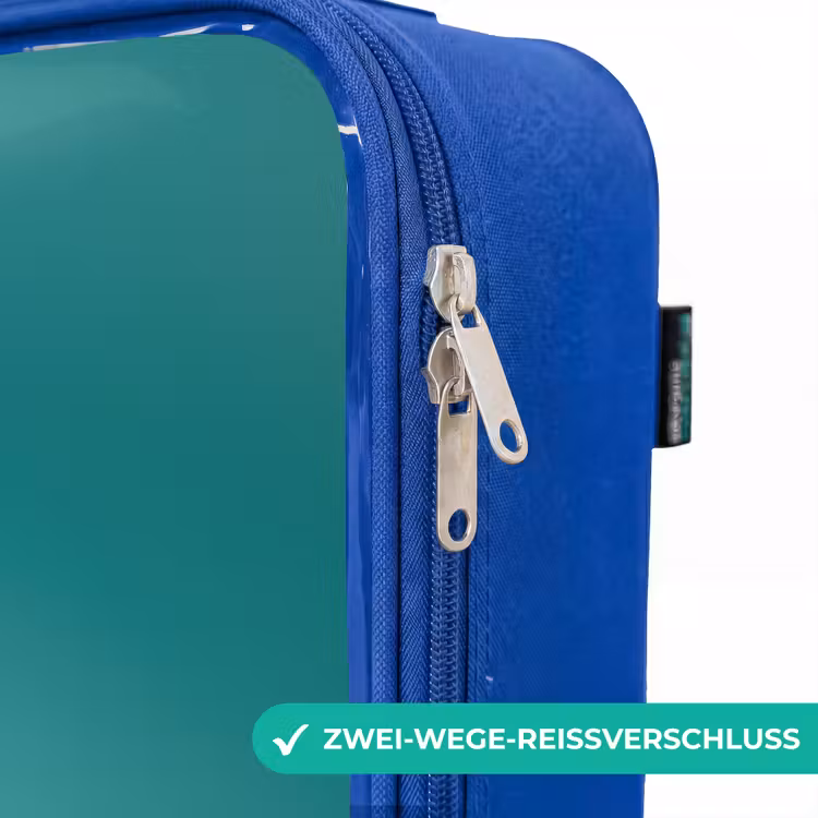 Kinderkoffer Blau - Hamster - Karotte - Tier — 5