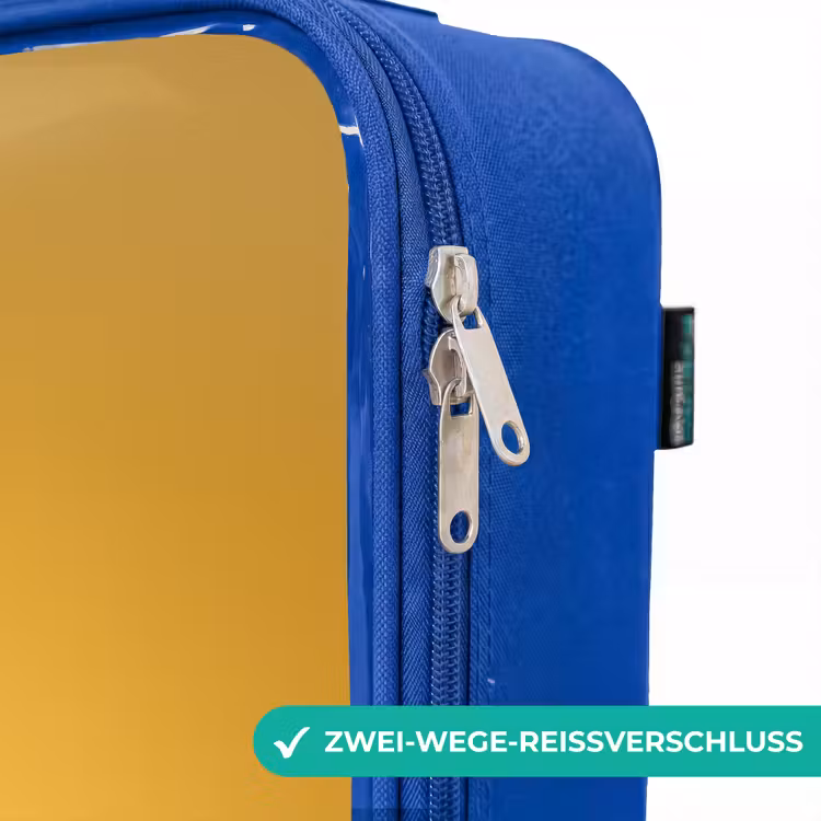Kinderkoffer Blau - Hamster - Walnuss - Tier — 5