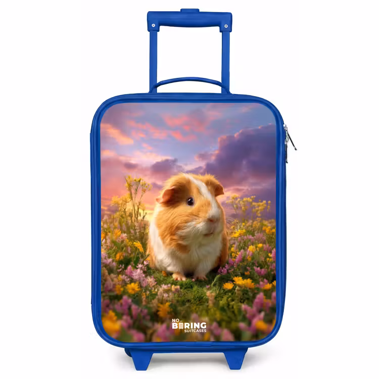 Kinderkoffer Blau - Meerschweinchen - Natur - Tier — 1