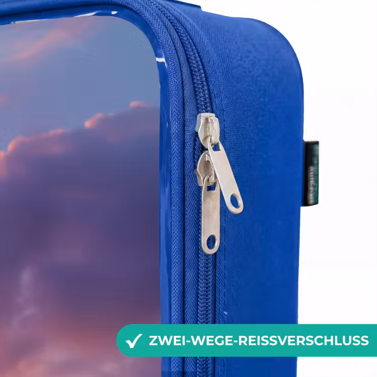Kinderkoffer Blau - Meerschweinchen - Natur - Tier — 5