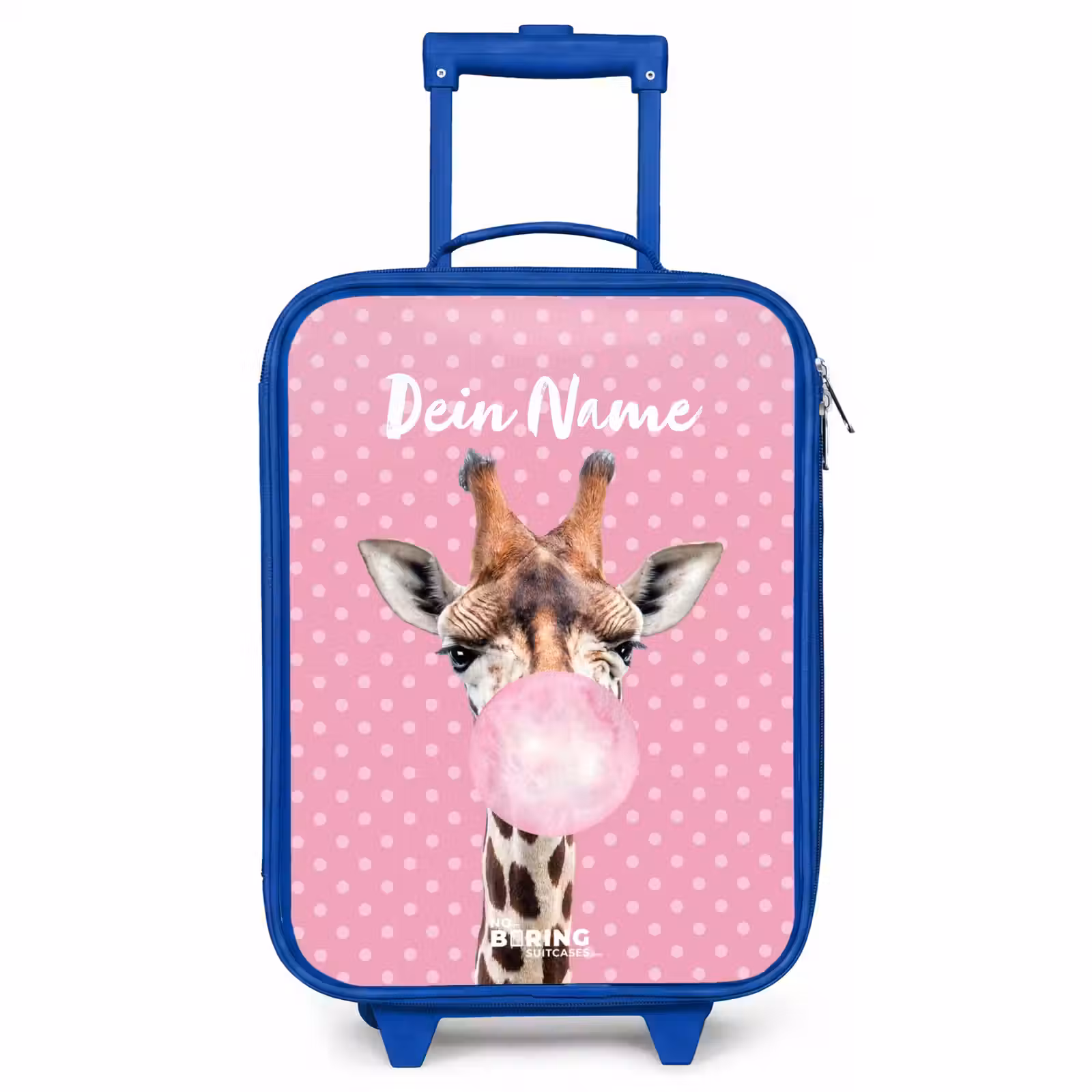 Kinderkoffer Blau mit Name - Bubblegum Billy — 1