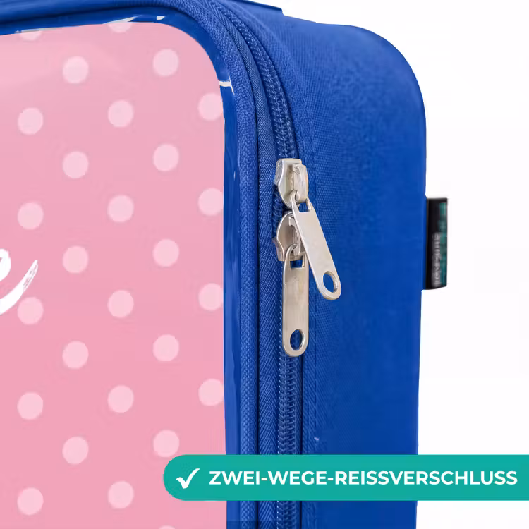 Kinderkoffer Blau mit Name - Bubblegum Billy — 5