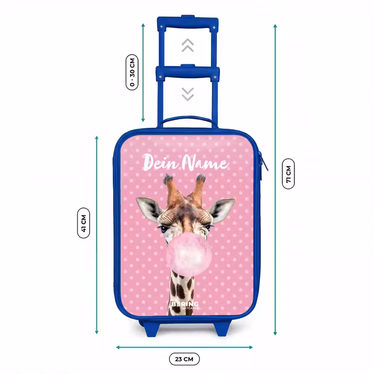 Kinderkoffer Blau mit Name - Bubblegum Billy — 7