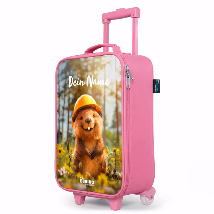 Kinderkoffer Rosa mit Name - Benno Bloembouwer — 8