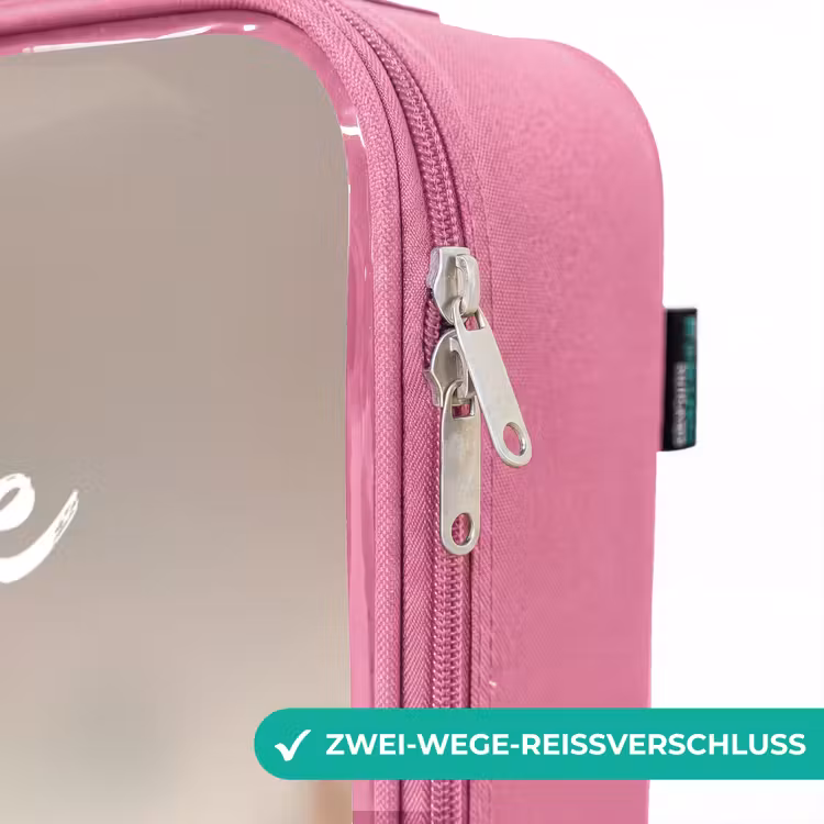 Kinderkoffer Rosa mit Name - Bertus Bouwbever — 5
