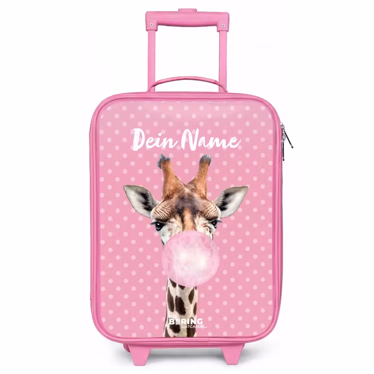 Kinderkoffer Rosa mit Name - Bubblegum Billy — 1