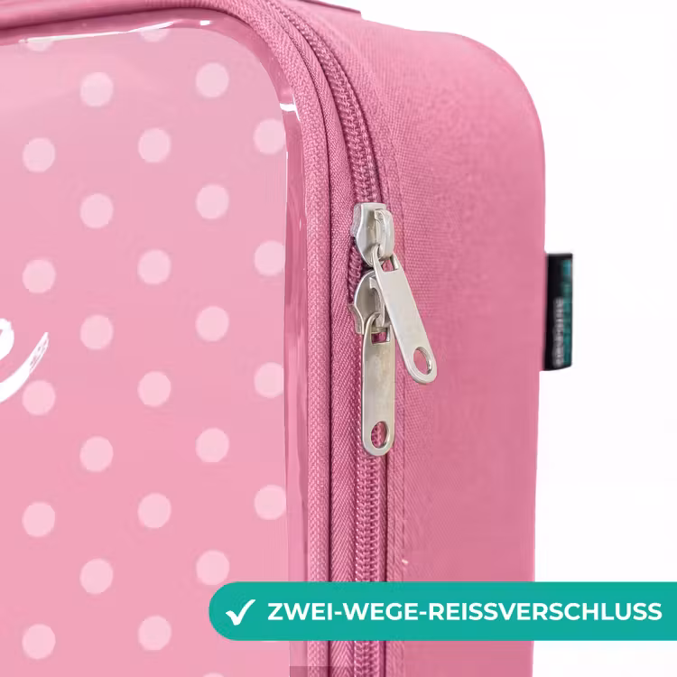 Kinderkoffer Rosa mit Name - Bubblegum Billy — 5