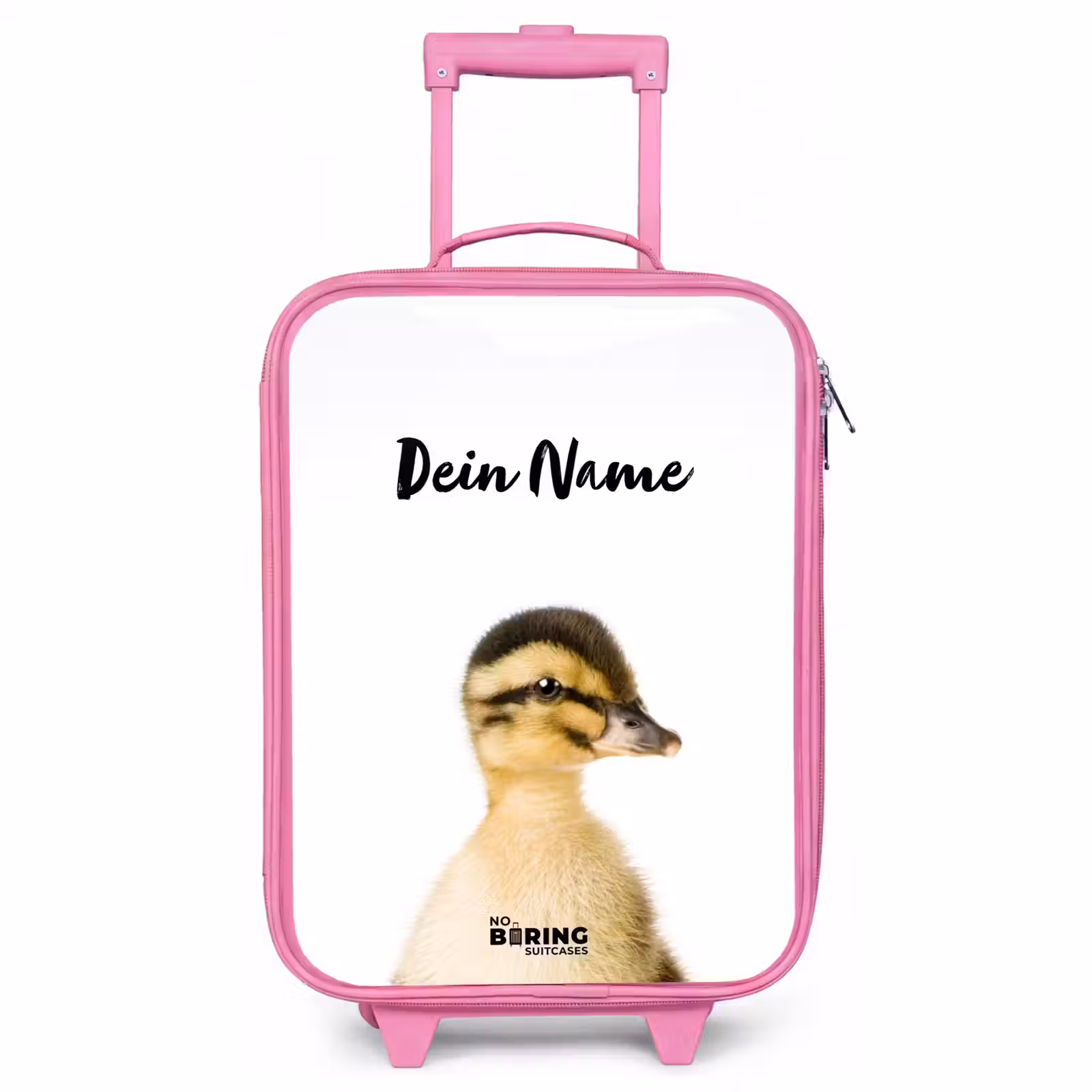Kinderkoffer Rosa mit Name - Daisy Duck — 1