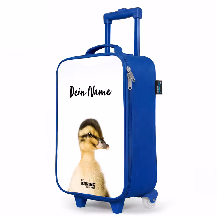 Kinderkoffer Blau mit Name - Daisy Duck — 8