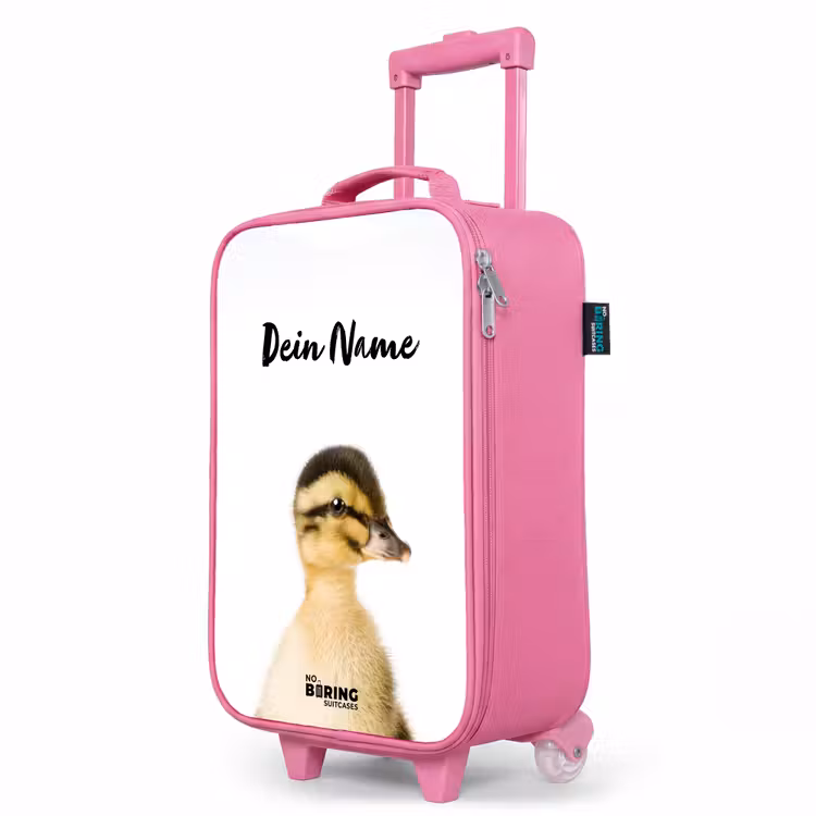 Kinderkoffer Rosa mit Name - Daisy Duck — 8
