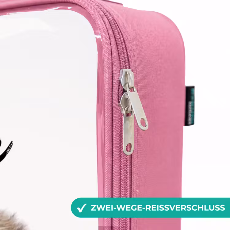 Kinderkoffer Rosa mit Name - Ulke Eule — 5