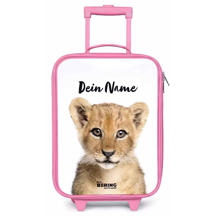 Kinderkoffer Rosa mit Name - Winnie Cub — 1