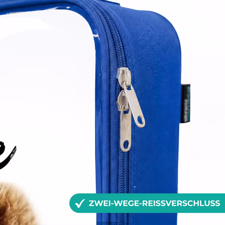 Kinderkoffer Blau mit Name - Bennie Bär — 5