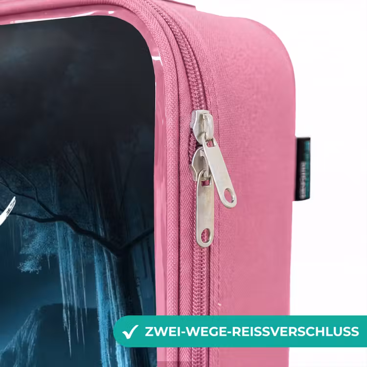 Kinderkoffer Rosa mit Name - Junglosaurus — 5