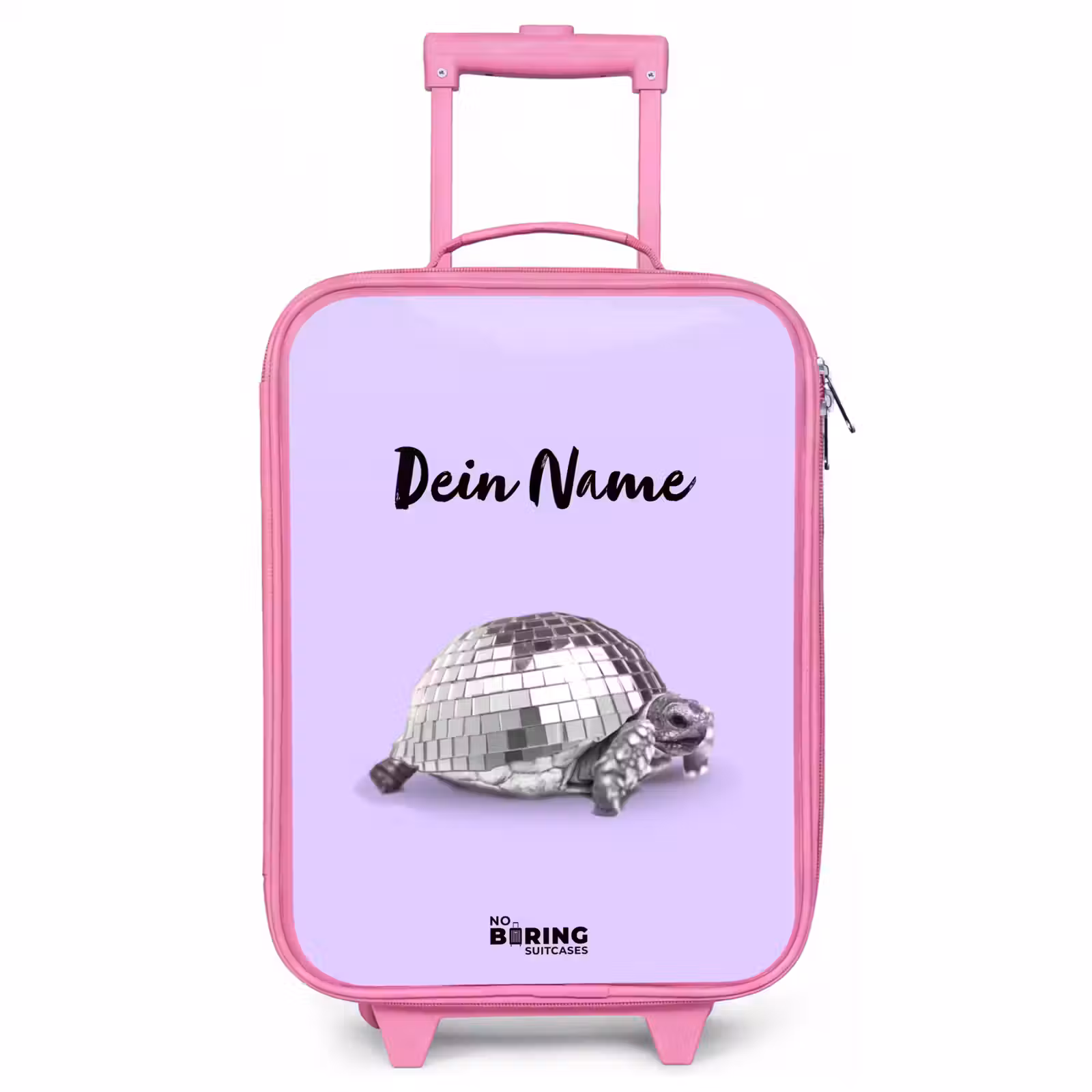 Kinderkoffer Rosa mit Name - Disco Dirk — 1