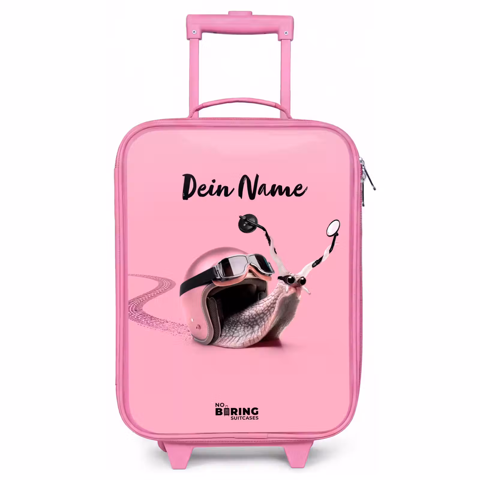 Kinderkoffer Rosa mit Name - Escar-Go - Rosa — 1