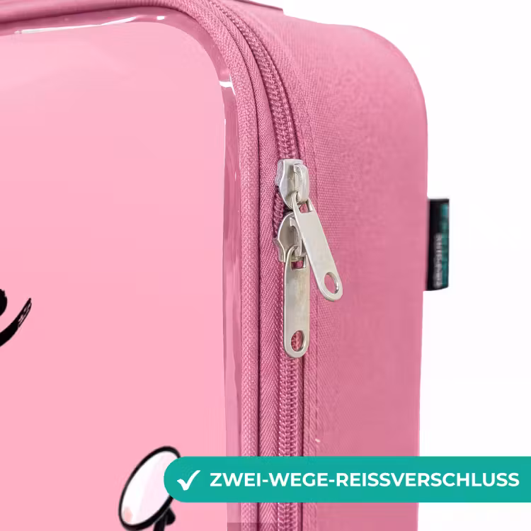 Kinderkoffer Rosa mit Name - Escar-Go - Rosa — 5