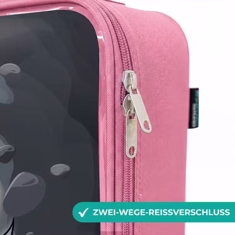 Kinderkoffer Rosa mit Name - Gino-Grauschwanz — 5