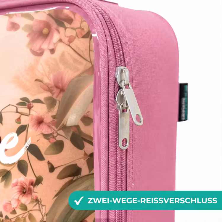 Kinderkoffer Rosa mit Name - Flora flapoor — 5
