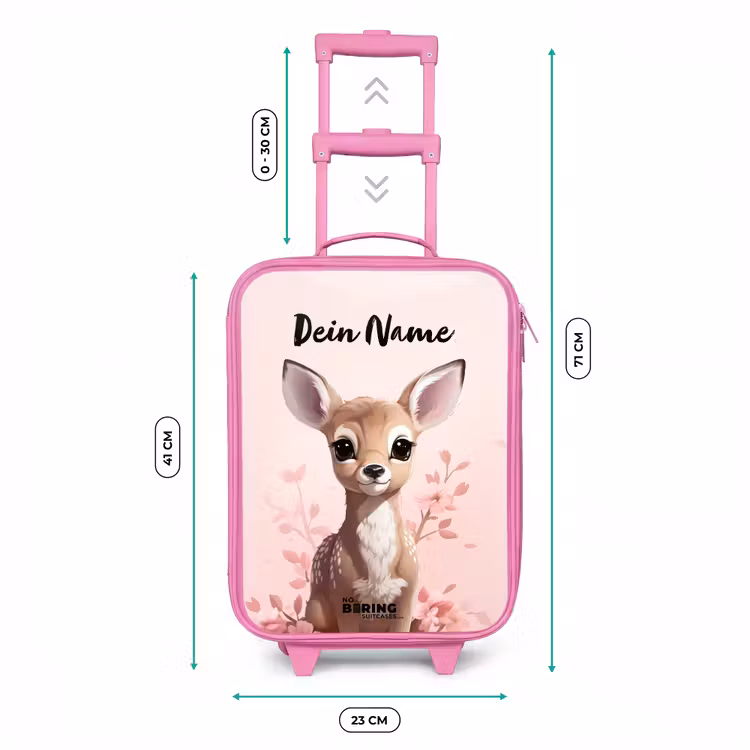 Kinderkoffer Rosa mit Name - Hedwig-Hirsch — 7
