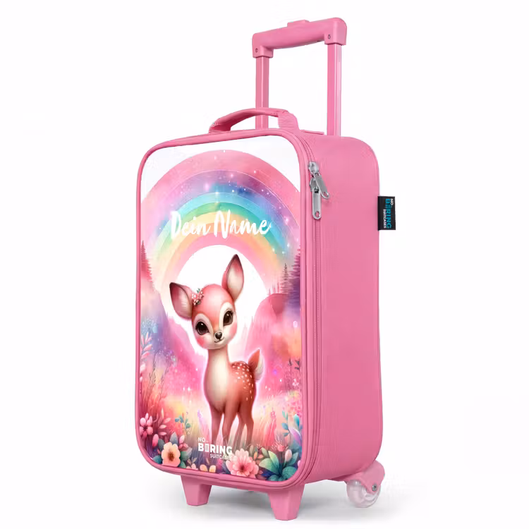 Kinderkoffer Rosa mit Name - Rosa Rehbock — 8
