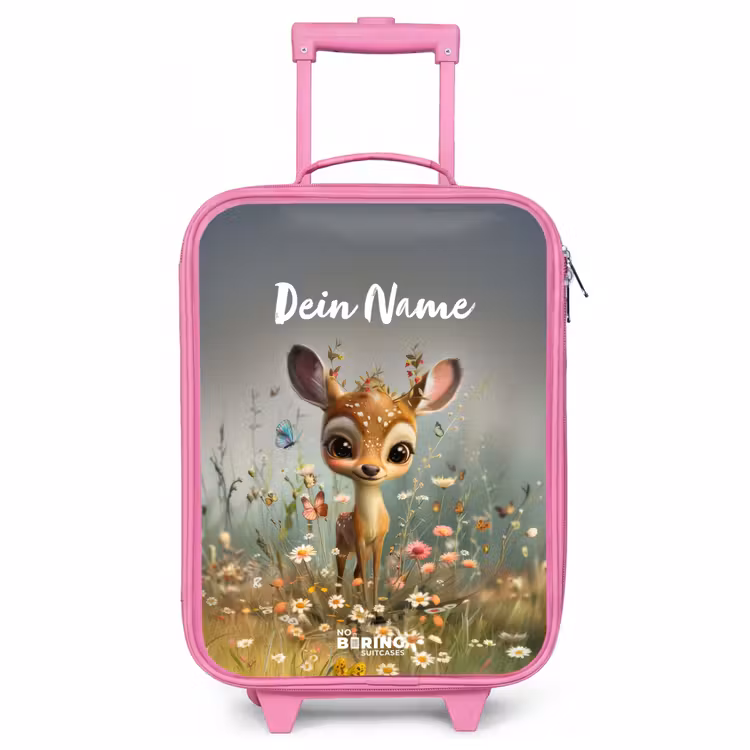 Kinderkoffer Rosa mit Name - Valerie Fielder — 1