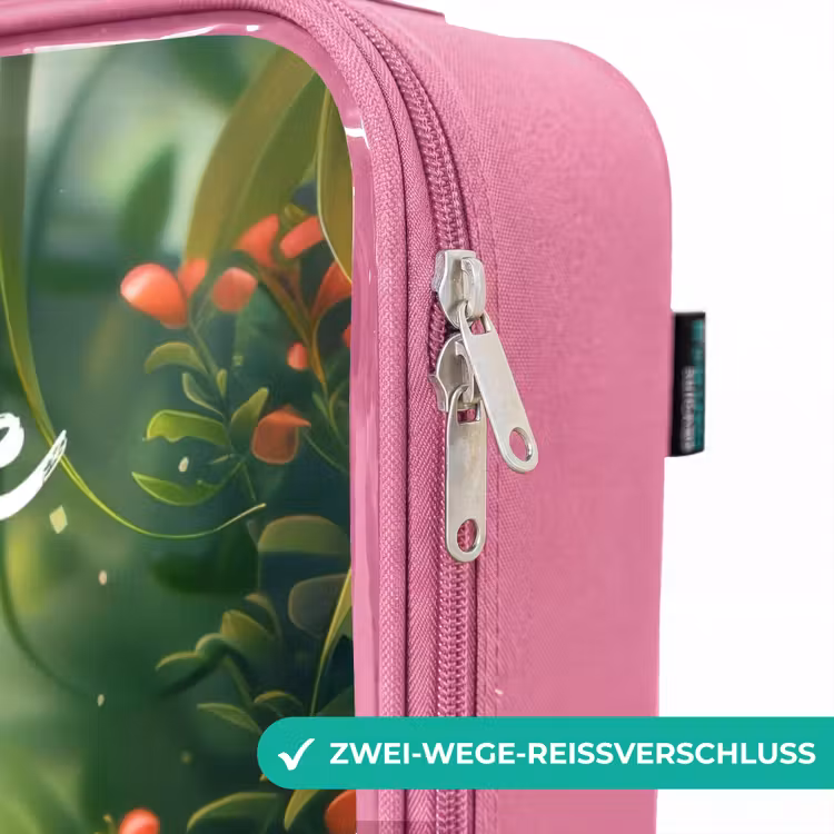 Kinderkoffer Rosa mit Name - Tommy Tiger — 5