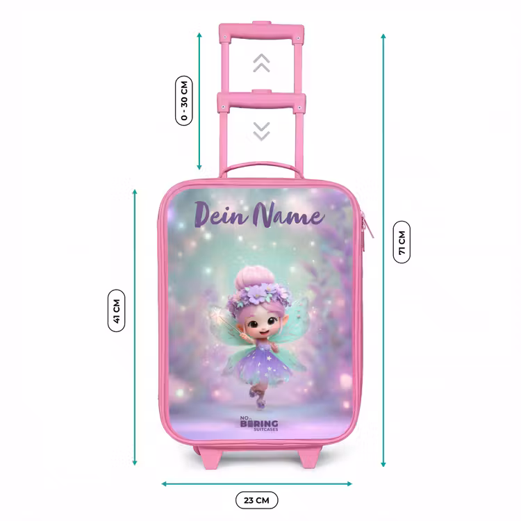 Kinderkoffer Rosa mit Name - Elf - Magie — 7