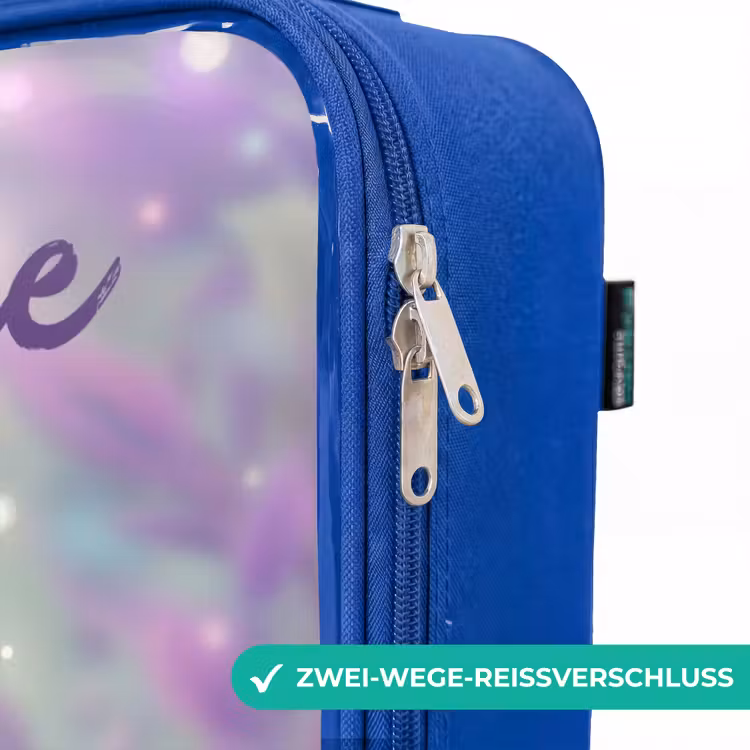 Kinderkoffer Blau mit Name - Elf - Magie — 5